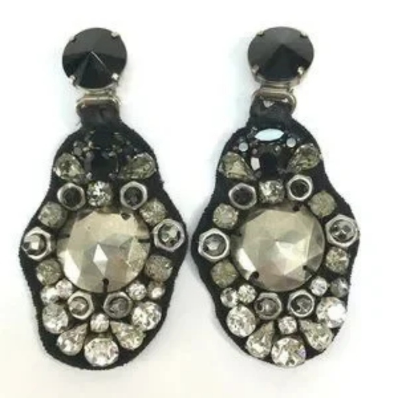 PRADA 1AJC91 TEST STONE EARRINGS - Picture 3 of 7